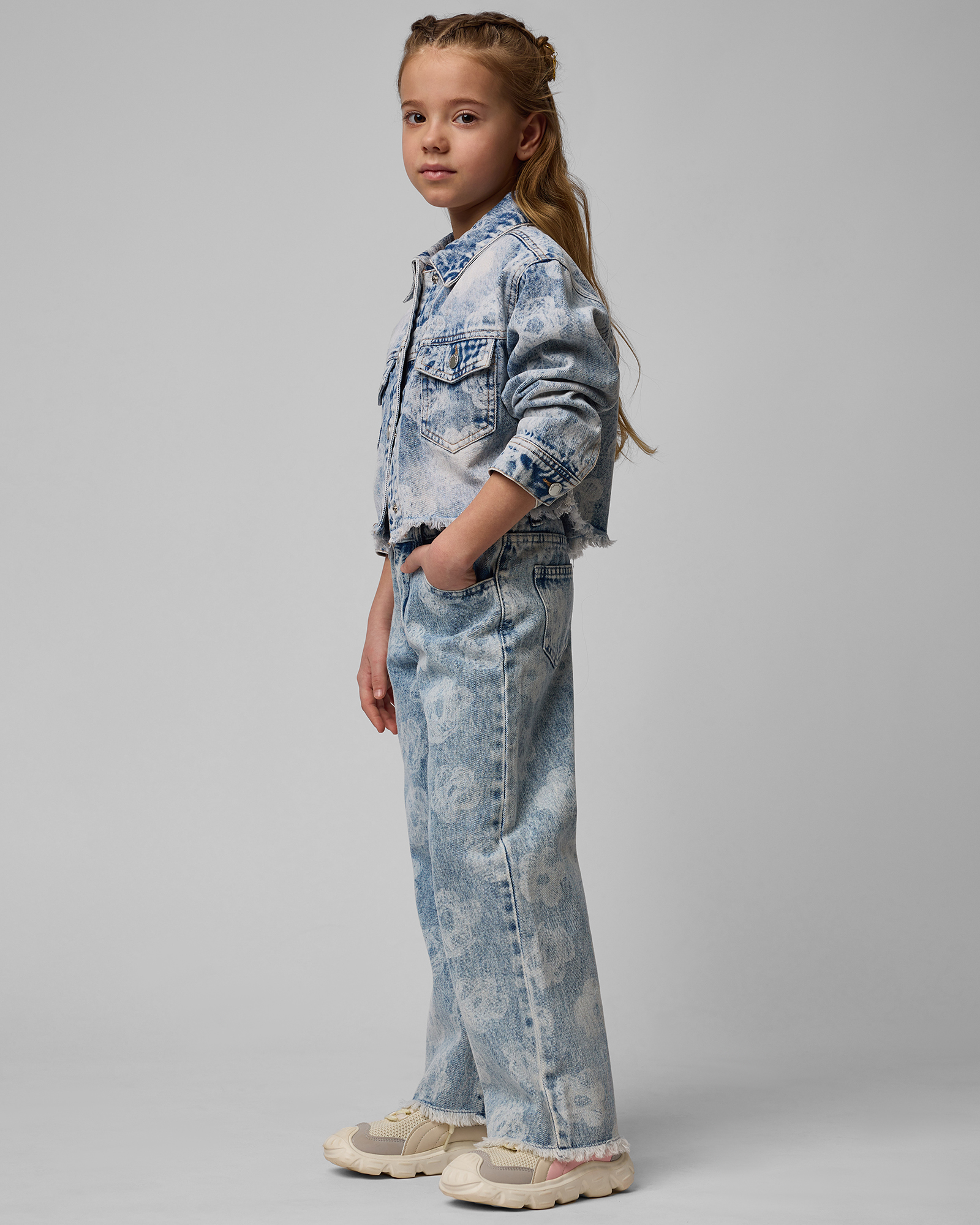 Джинсовая куртка Futurino Fashion S25FF-2GD30kg-55 - фото 7