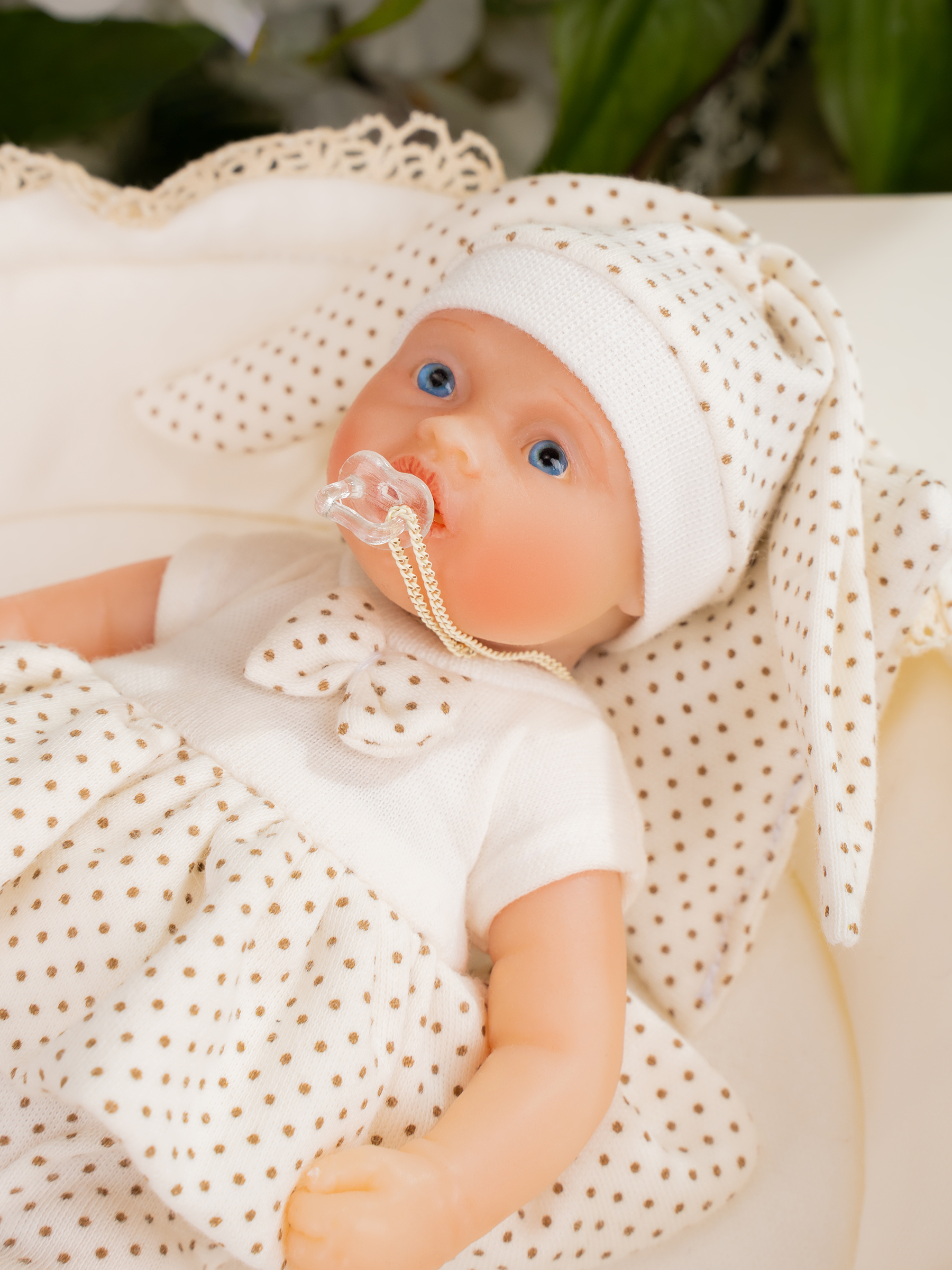 Кукла мини Magic Manufactory Magic baby Пупс реборн девочка высота 19 см 4631162180901 - фото 16