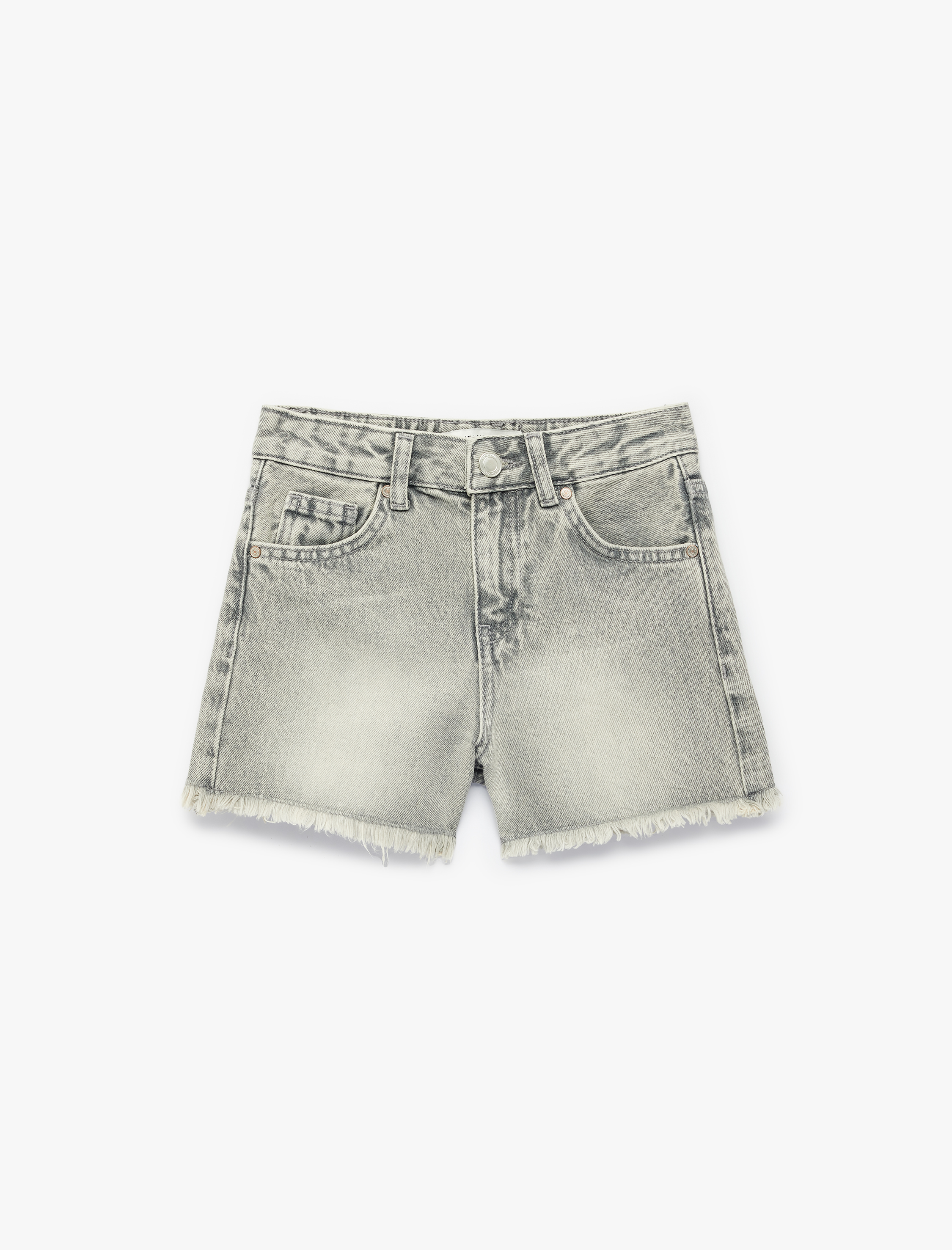 Джинсовые шорты KOTON 6SKG40043ADGRY - фото 3