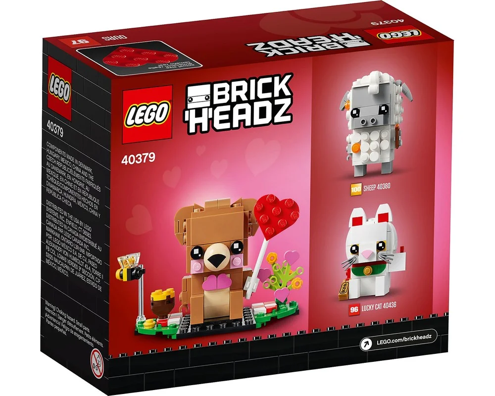 Конструктор LEGO BrickHeadz 40379 150 дет. - фото 1