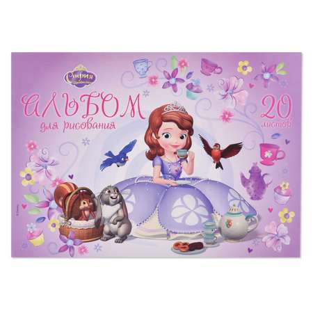 Альбом Disney А4 20 лист. в ассортименте
