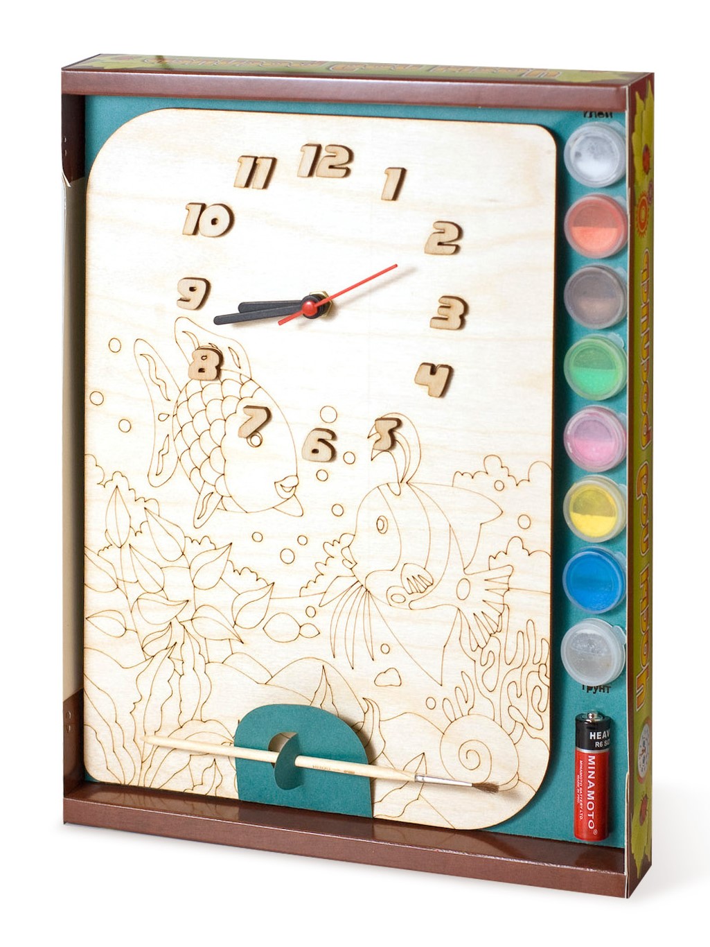 Набор для творчества Нескучные игры Заготовка роспись красками - фото 1