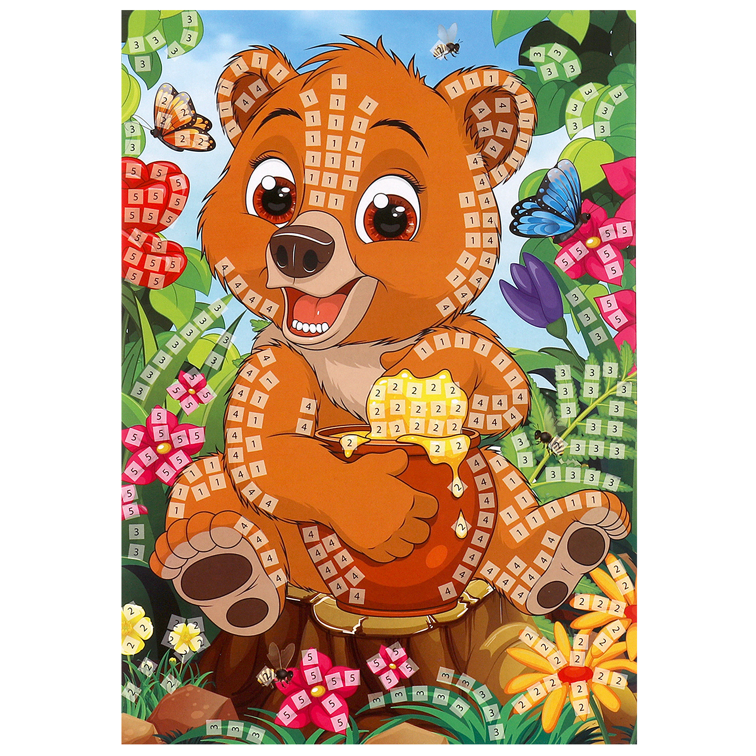 Аппликация Multiart Мишка - фото 3