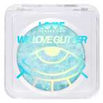 Глиттер для лица Love Generation We love glitter кремовая основа яркое сияние тон 06 серебристо-зеленый 1.8г