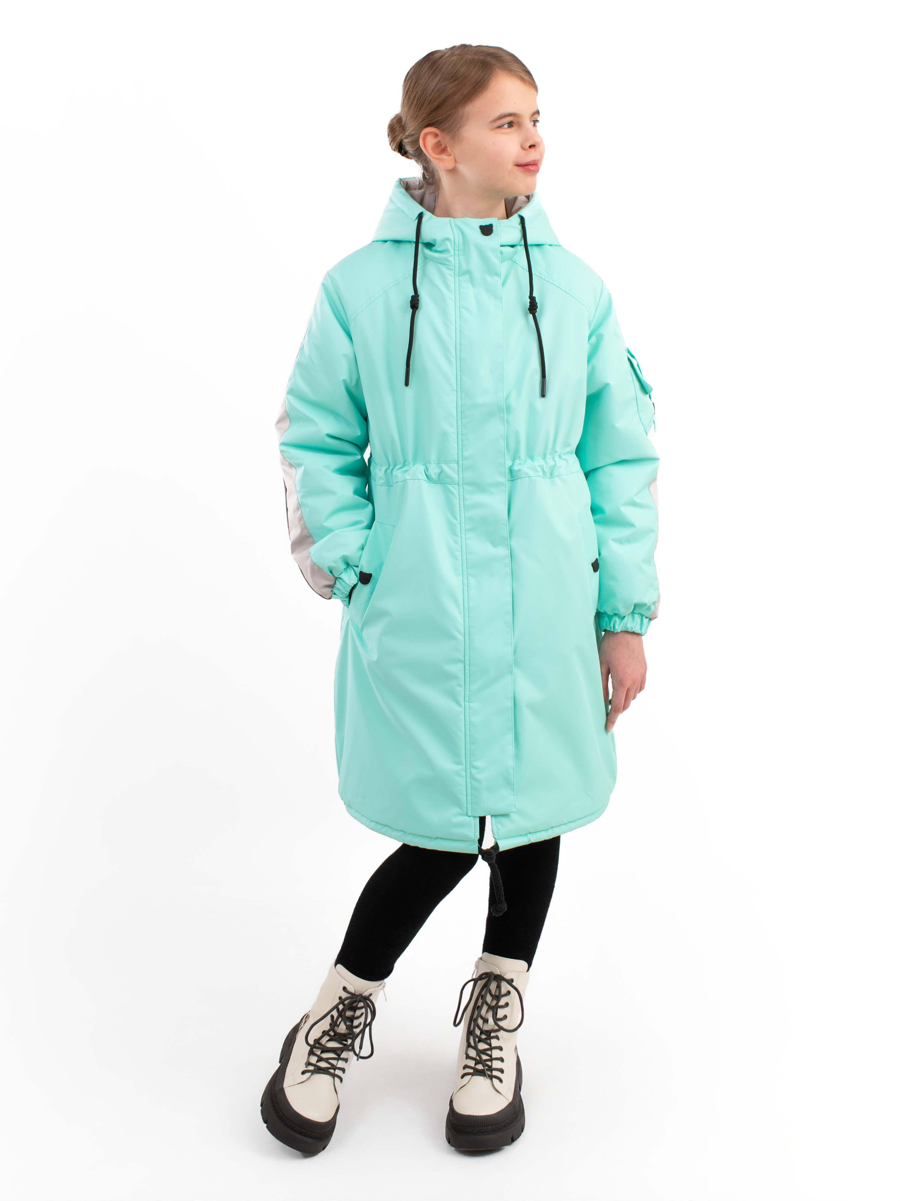 Пальто AllisZhuk 481-01/мятный - фото 13