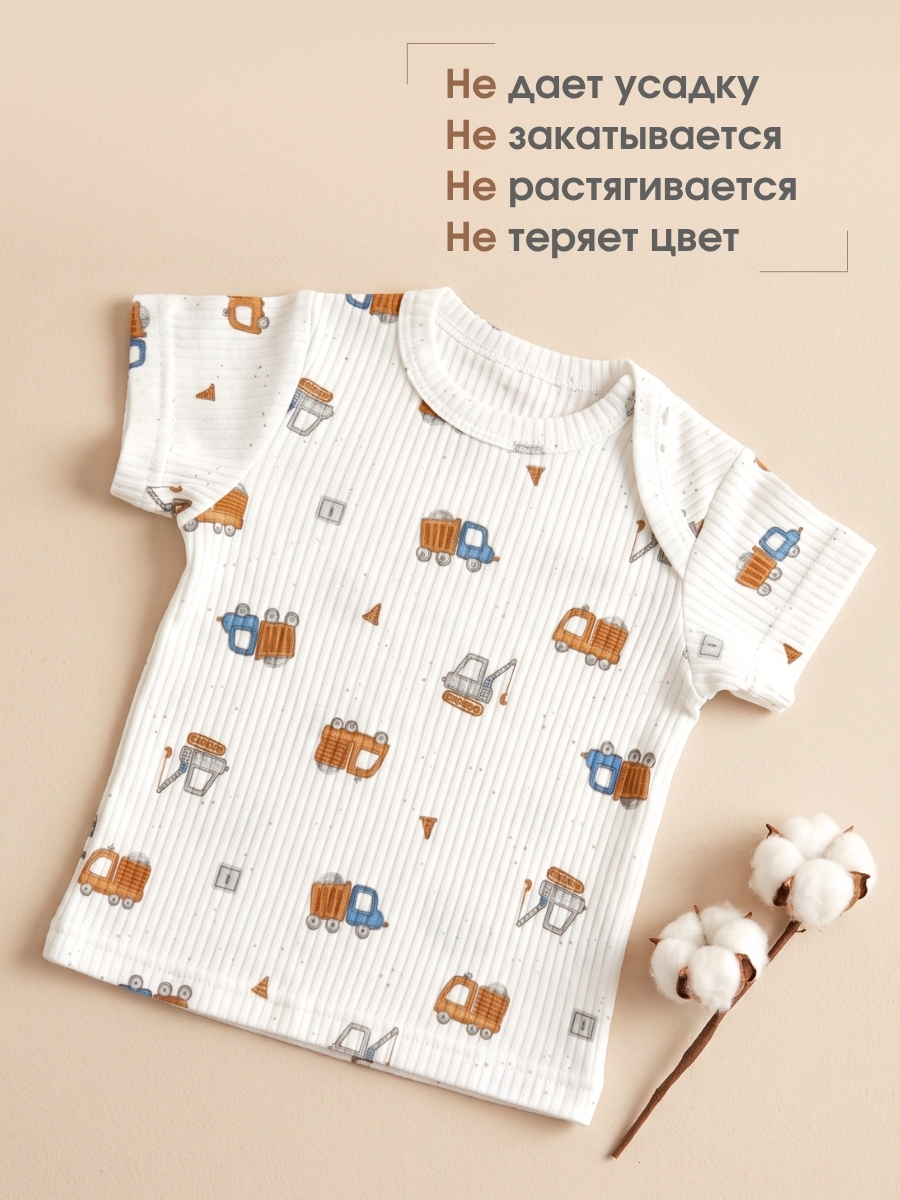 Футболка Hello,Bunny Futbolka/МАШИНКИ_ЛАПША - фото 7