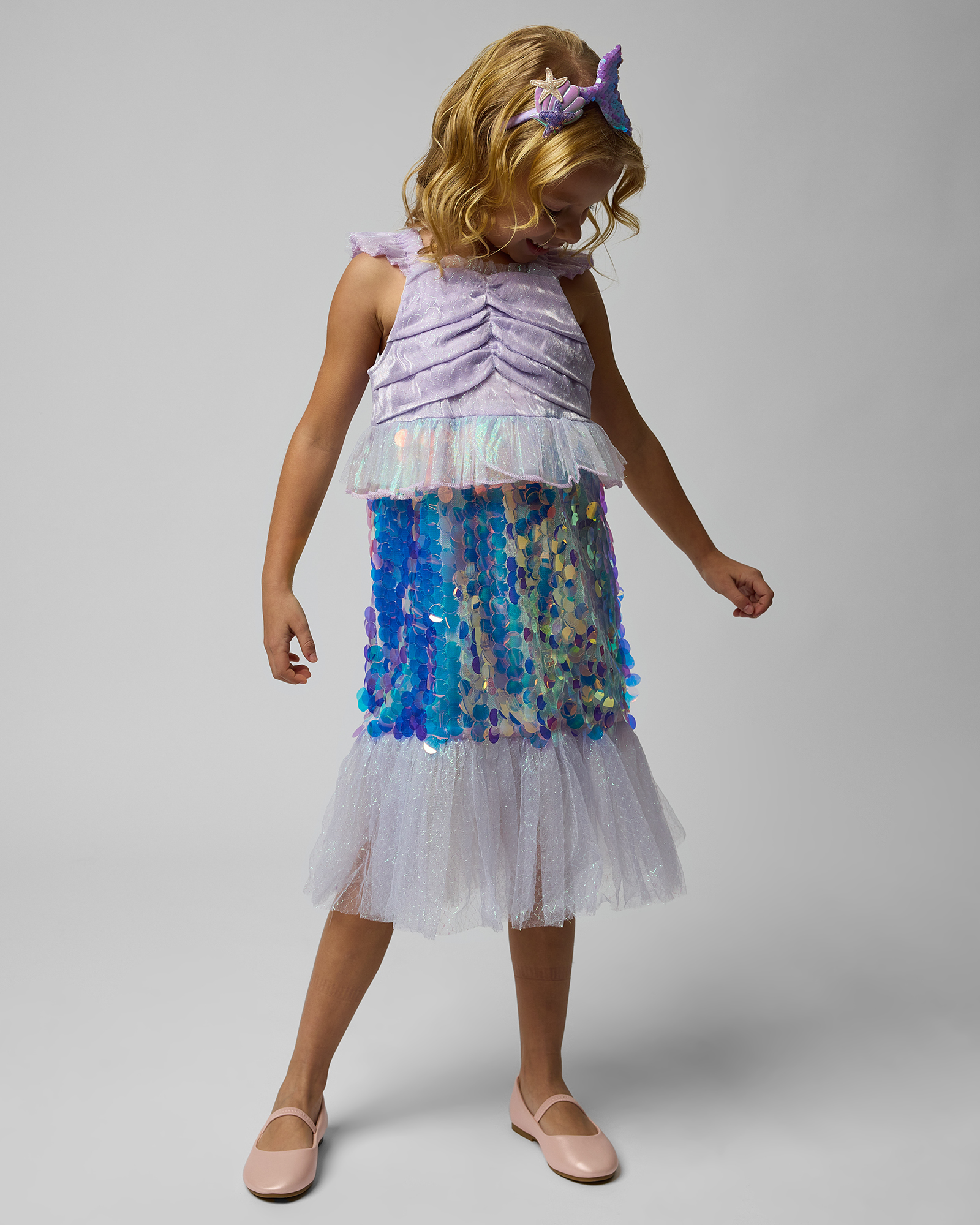 Костюм карнавальный Grimmo Русалочка W24-CS66GRkg-77 - фото 12