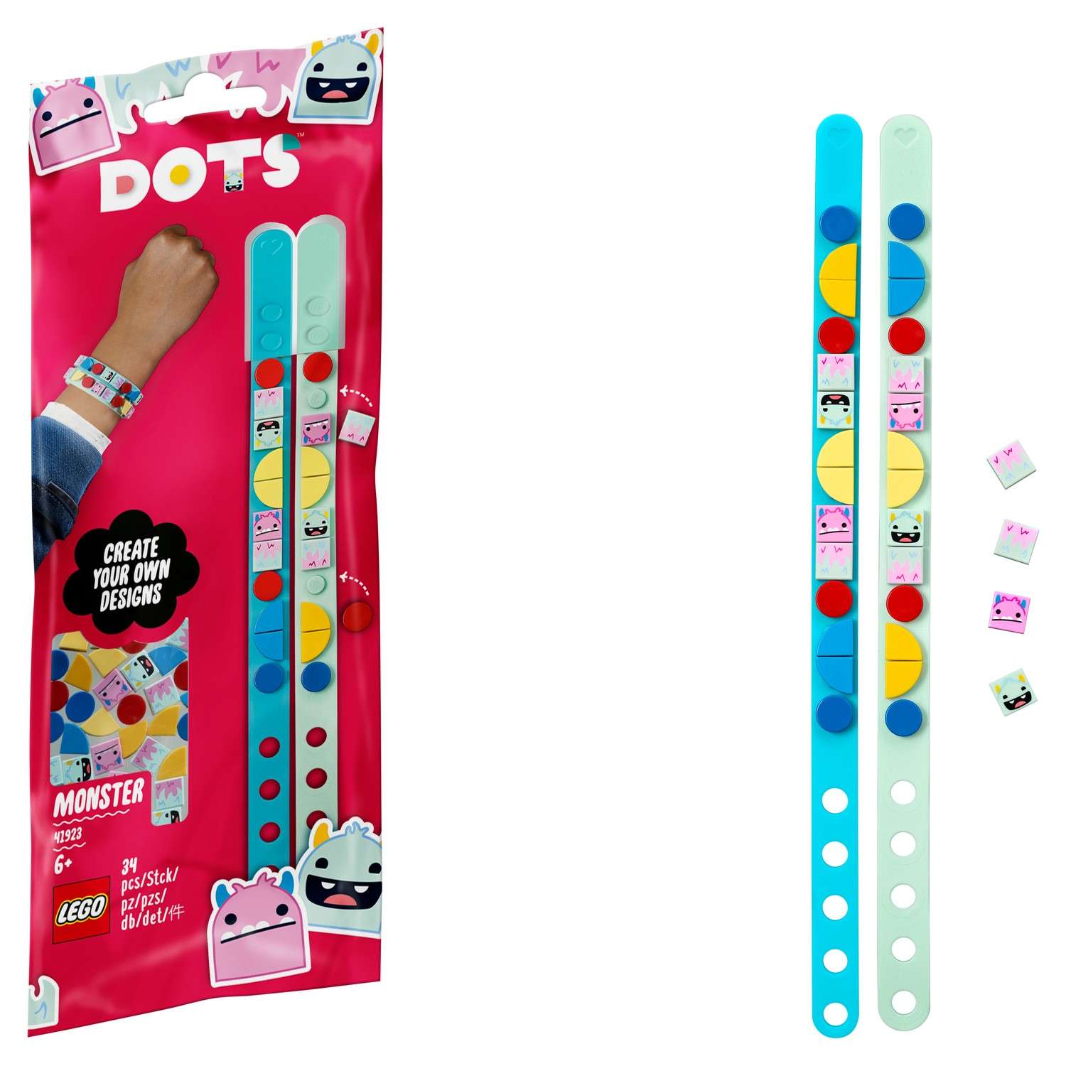Конструктор LEGO DOTS Браслет Монстры - фото 1