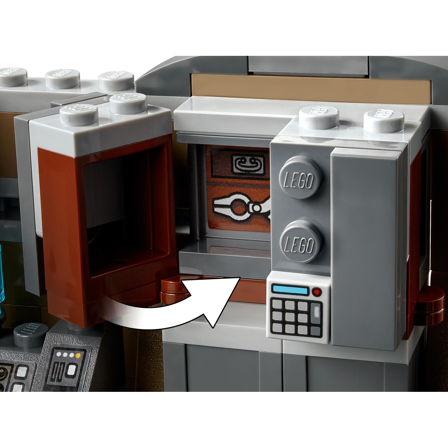 Конструктор LEGO Star Wars Мастерская Мандалорки-Кузнеца блочный - фото 7