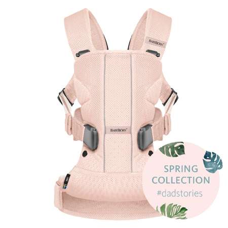 Рюкзак-кенгуру BabyBjorn One Mesh розовый