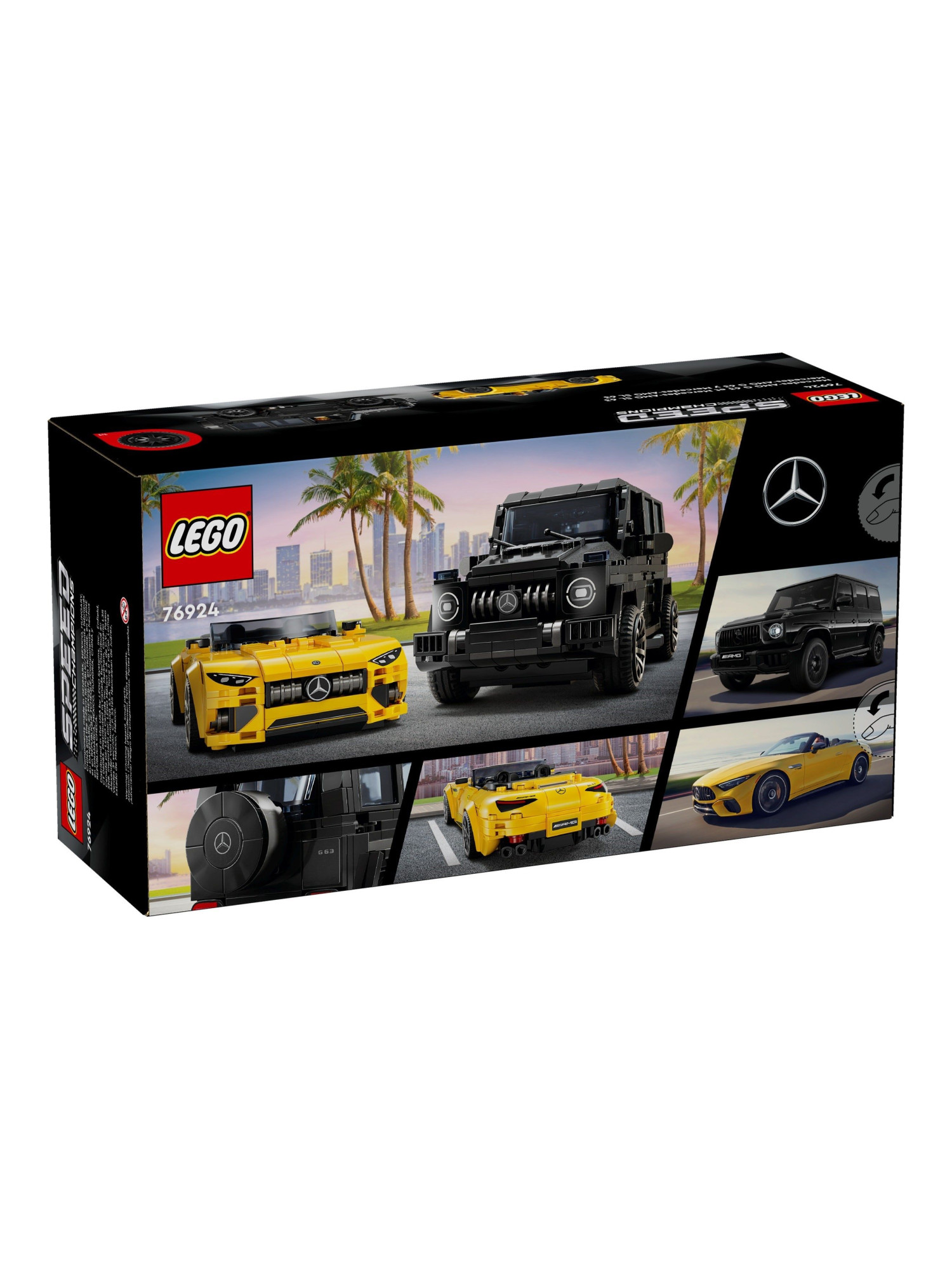 Конструктор LEGO Speed Champions Mercedes-AMG G 63 808 дет. - фото 7