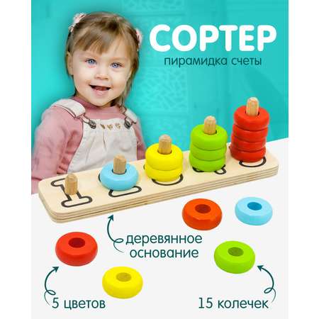 Игрушка Alatoys сортер Счетный материал