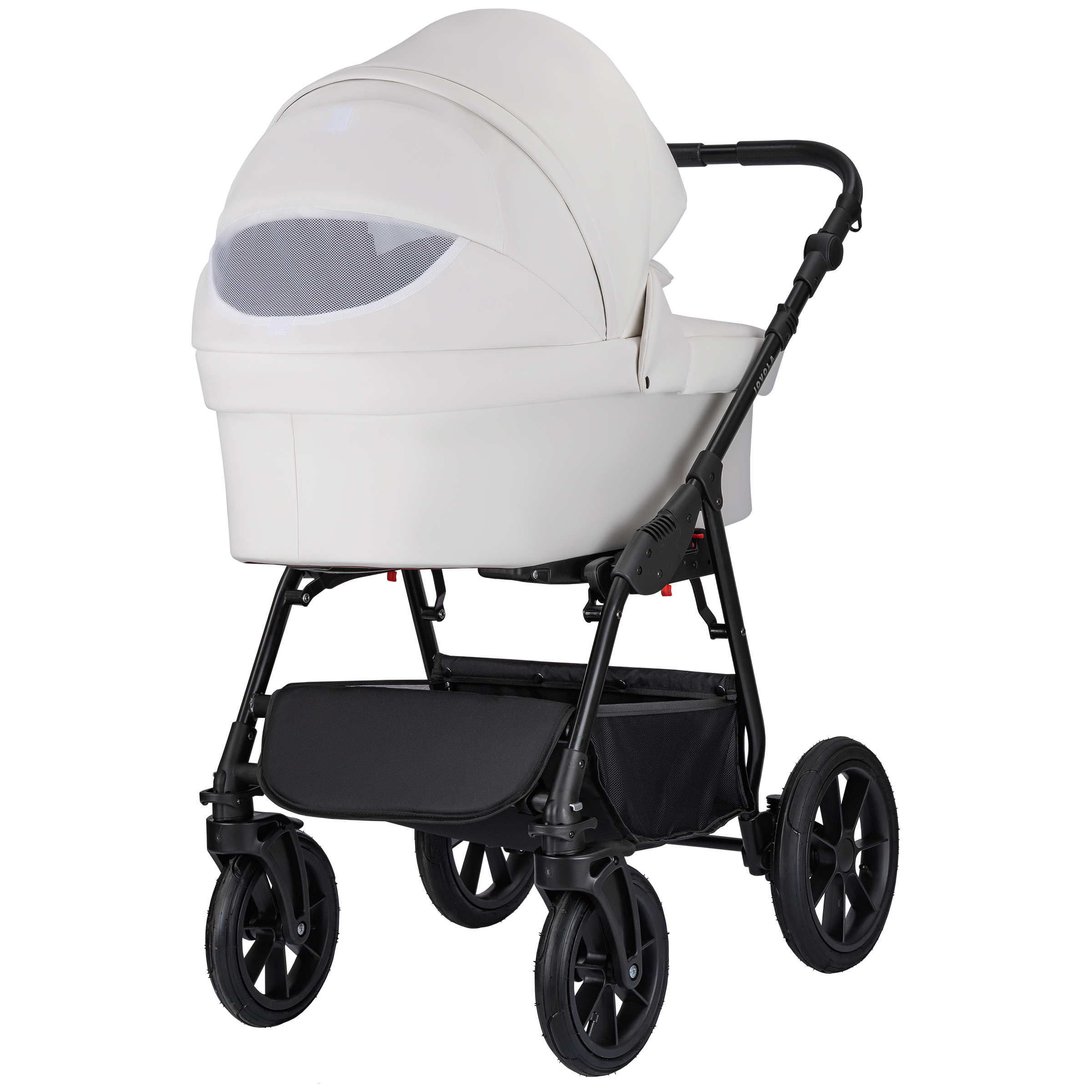 Коляска 2в1 JOVOLA Tessa Eco белый - фото 13