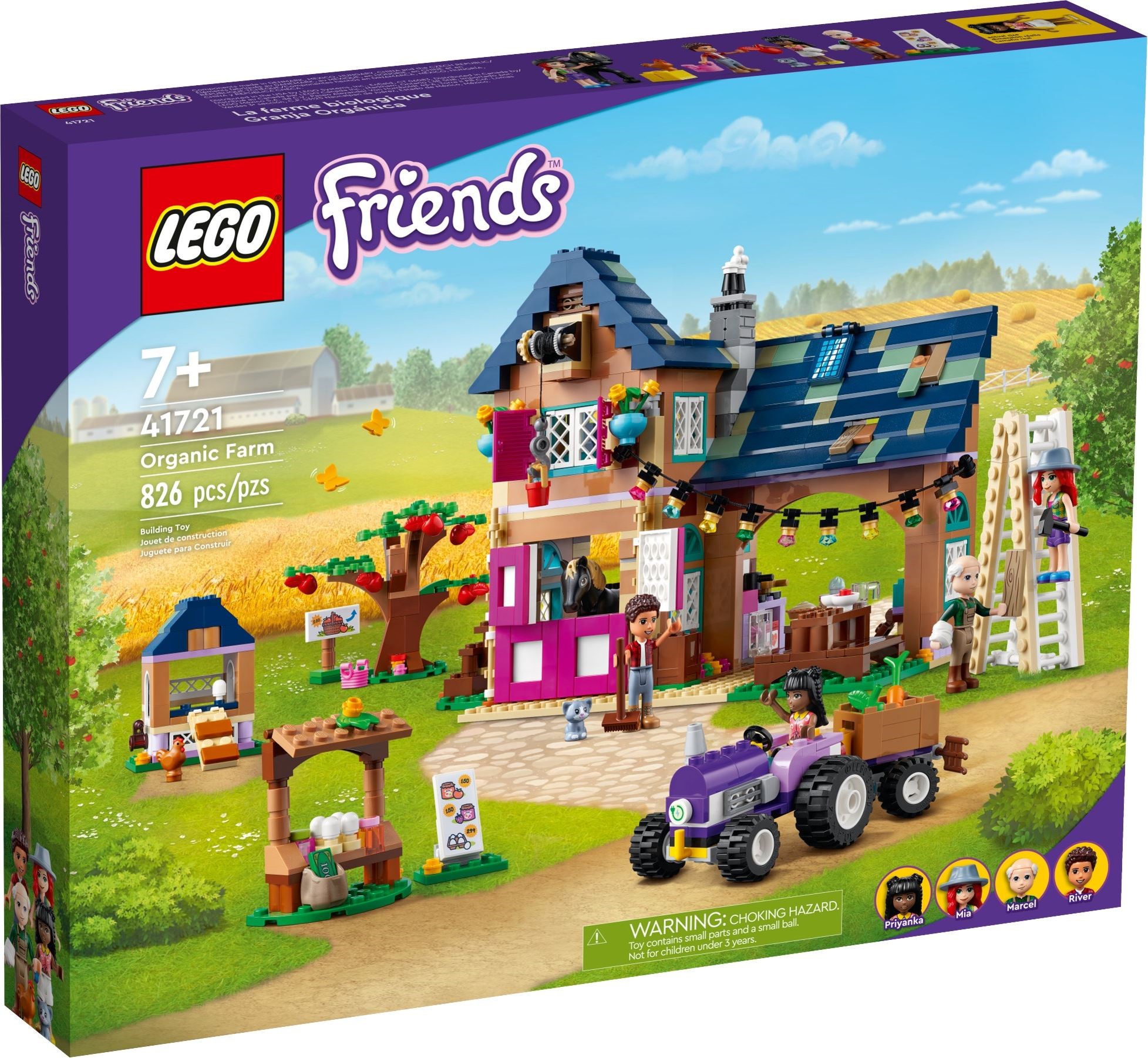 Изображение товара LEGO Friends 41721 Органическая ферма - конструктор для детей Изображение товара LEGO Friends 41721 Органическая ферма - конструктор для детей