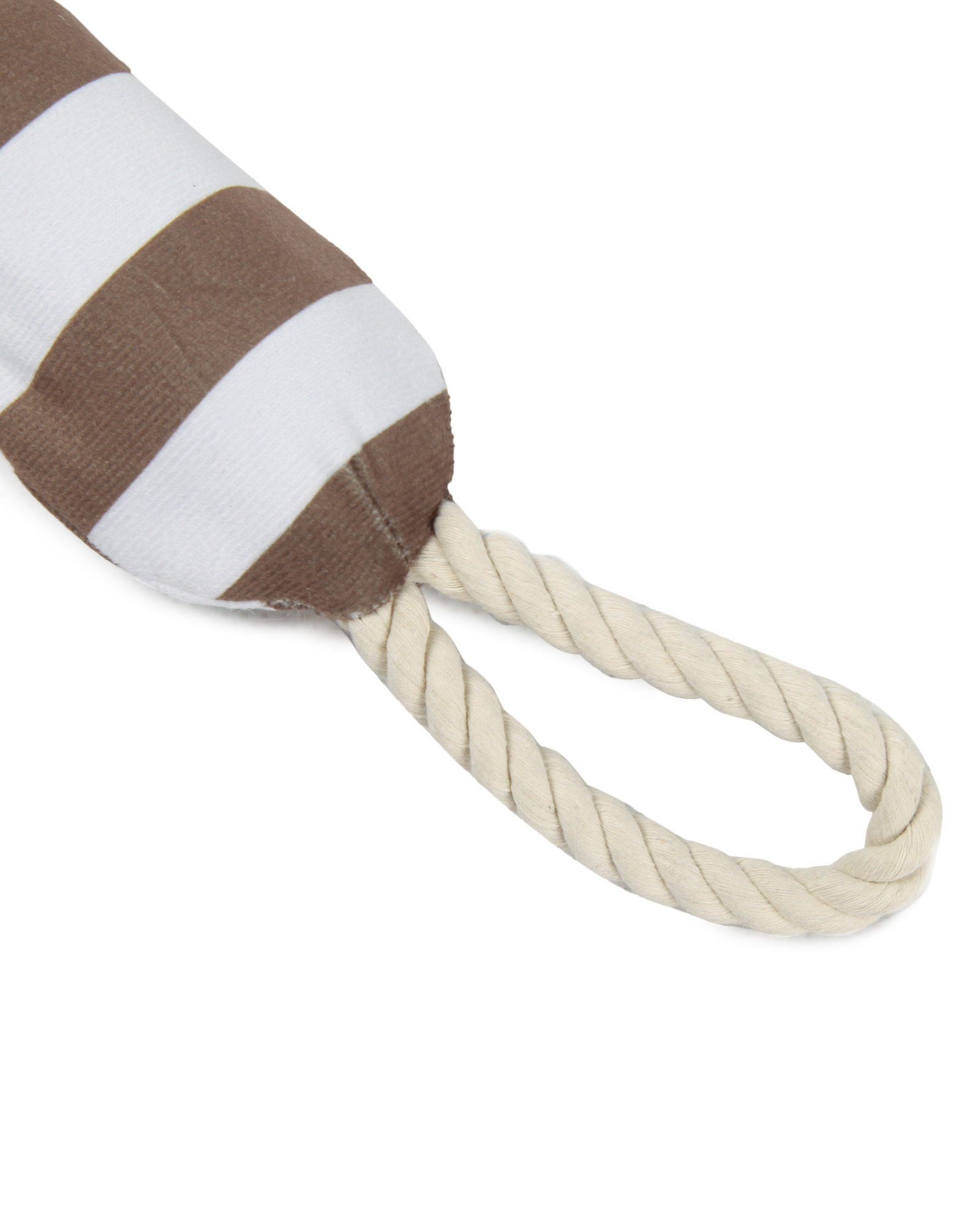 Игрушка для собак Barbaks Гусеница Полина мягкая с пищалкой 43*13см - фото 4