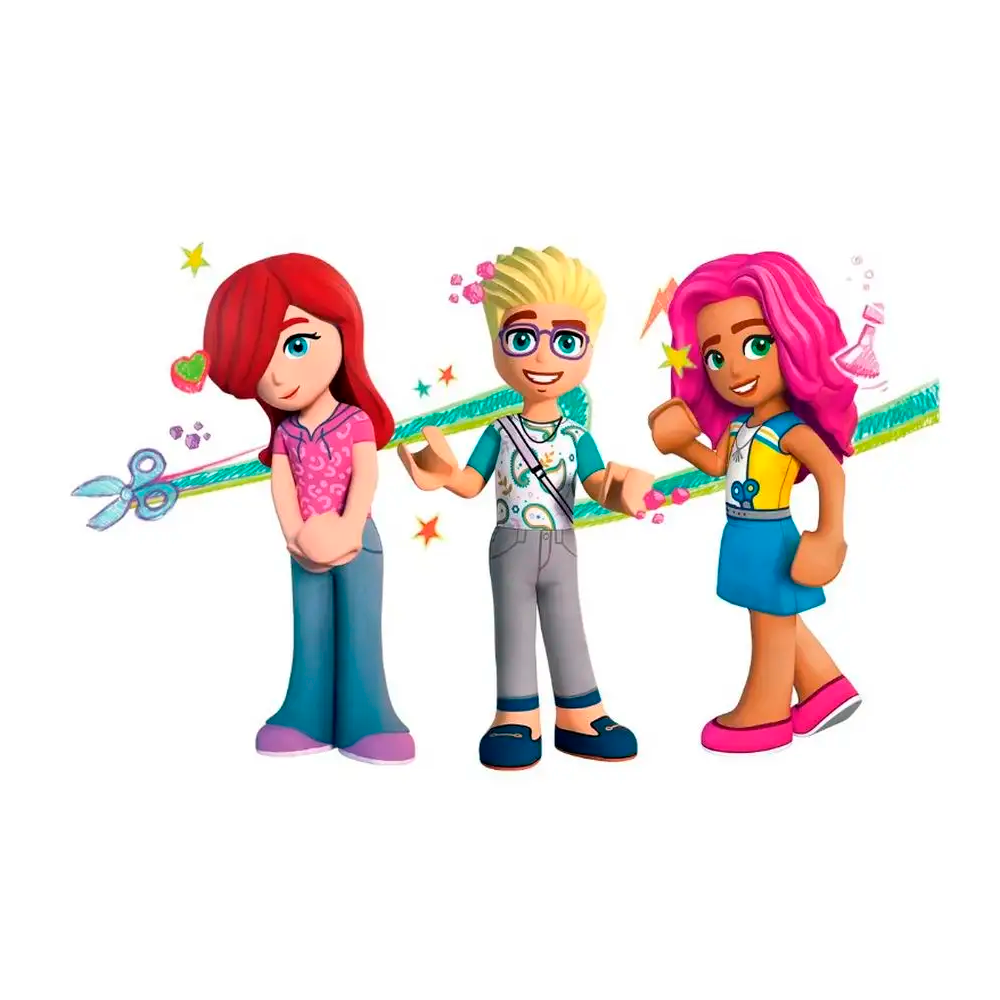 Конструктор LEGO Friends Парикмахерская 401 дет. - фото 7