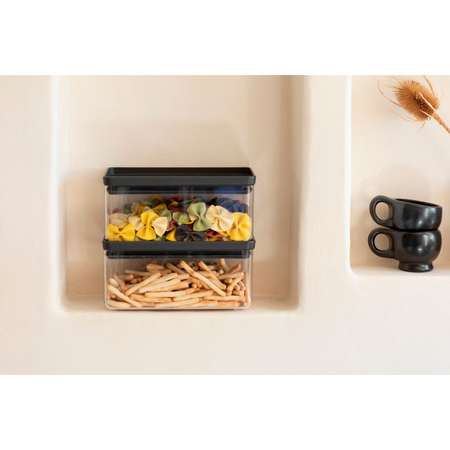 Контейнер модульный Brabantia Tasty+ 1,5л темно-серый 229923