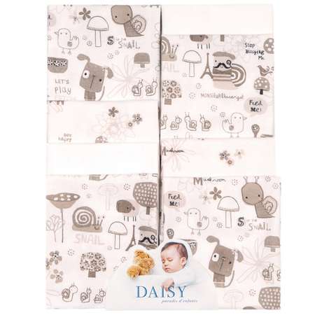 Нагрудник Daisy текстиль 8 шт.