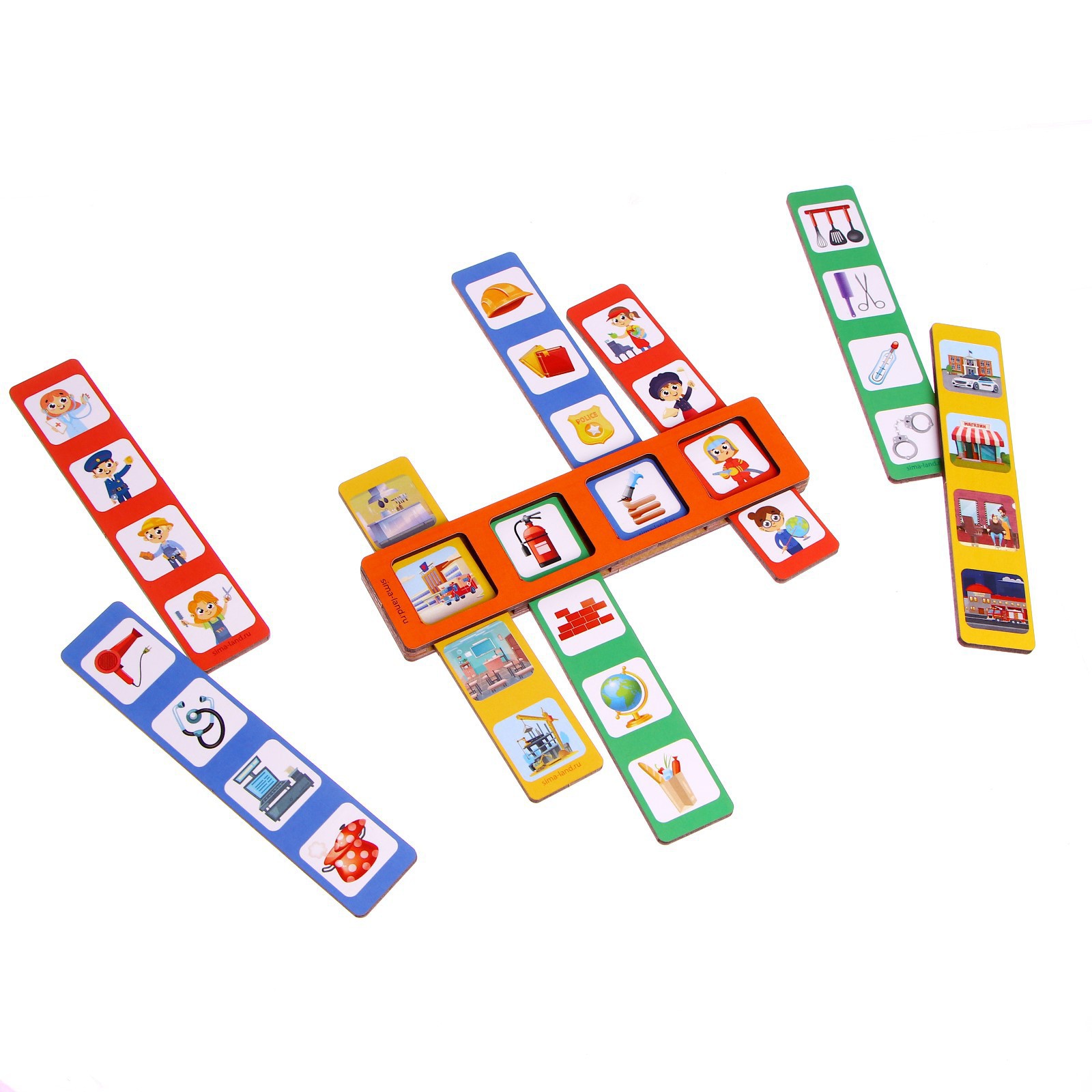 Настольная игра Лесная мастерская Изучаем профессии - фото 5