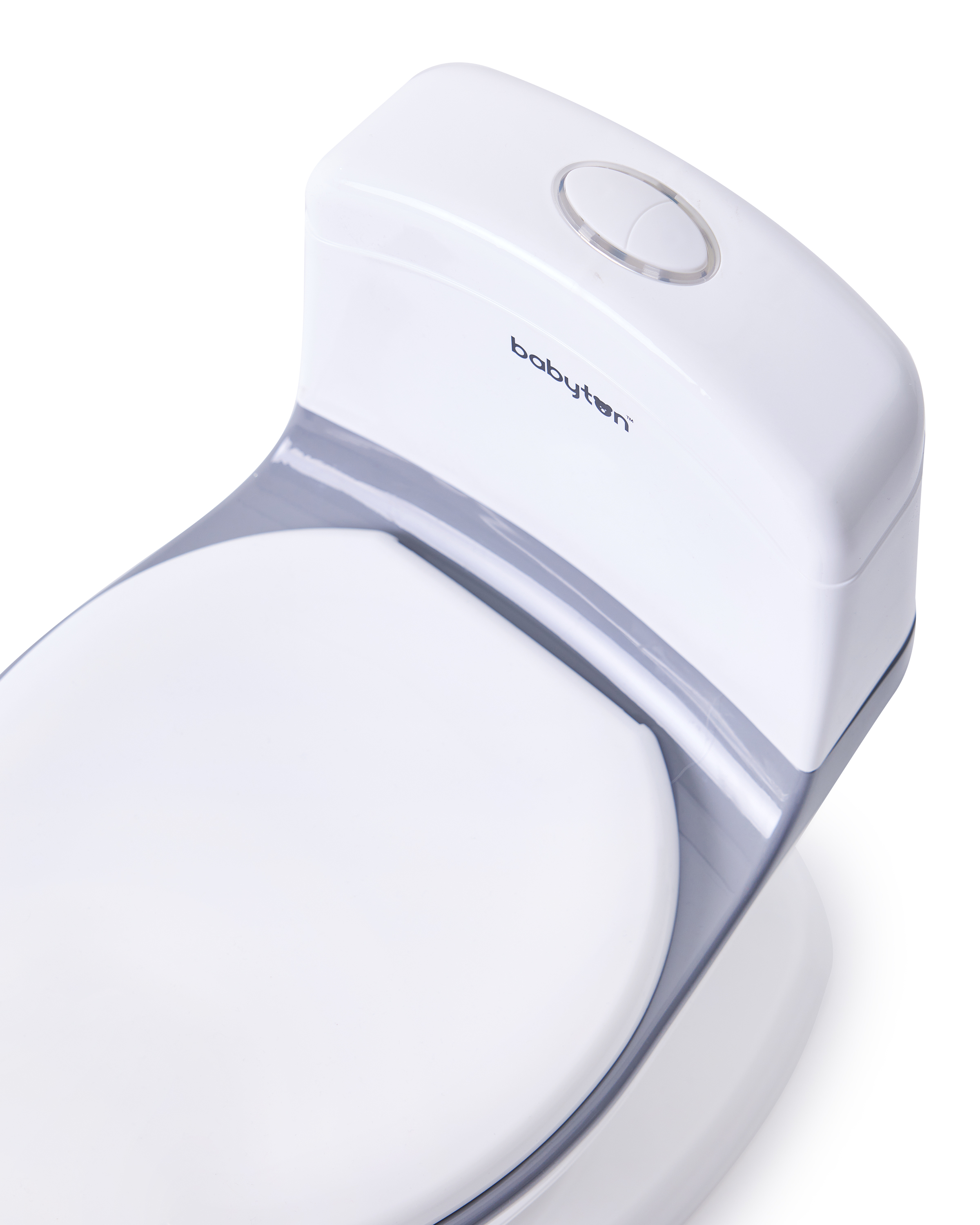 Горшок Babyton Cozy Potty музыкальный серый - фото 15