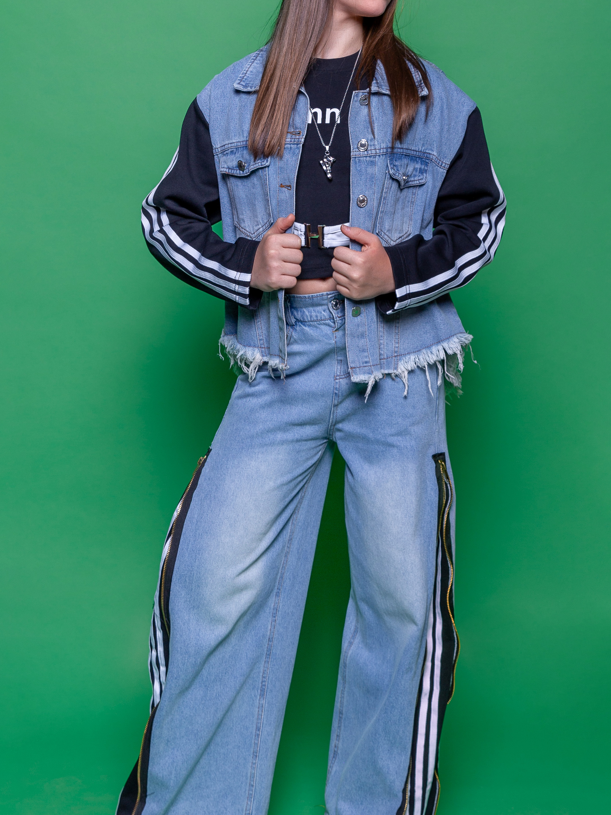 Джинсовая куртка и джинсы Tioka 348287161 - фото 10