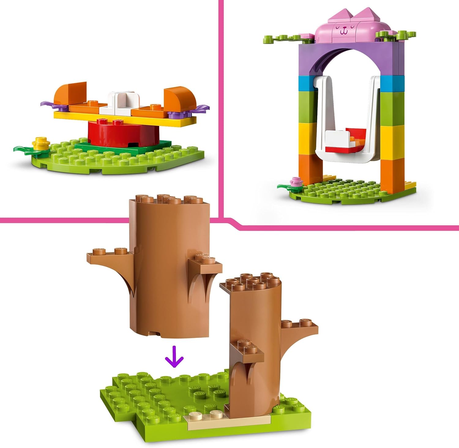 Конструктор LEGO Gabbys Dollhouse Kitty Fairys Garden Party 130 дет. - фото 3