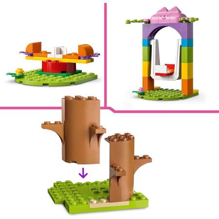 Конструктор LEGO Gabbys Dollhouse Kitty Fairys Garden Party блочный