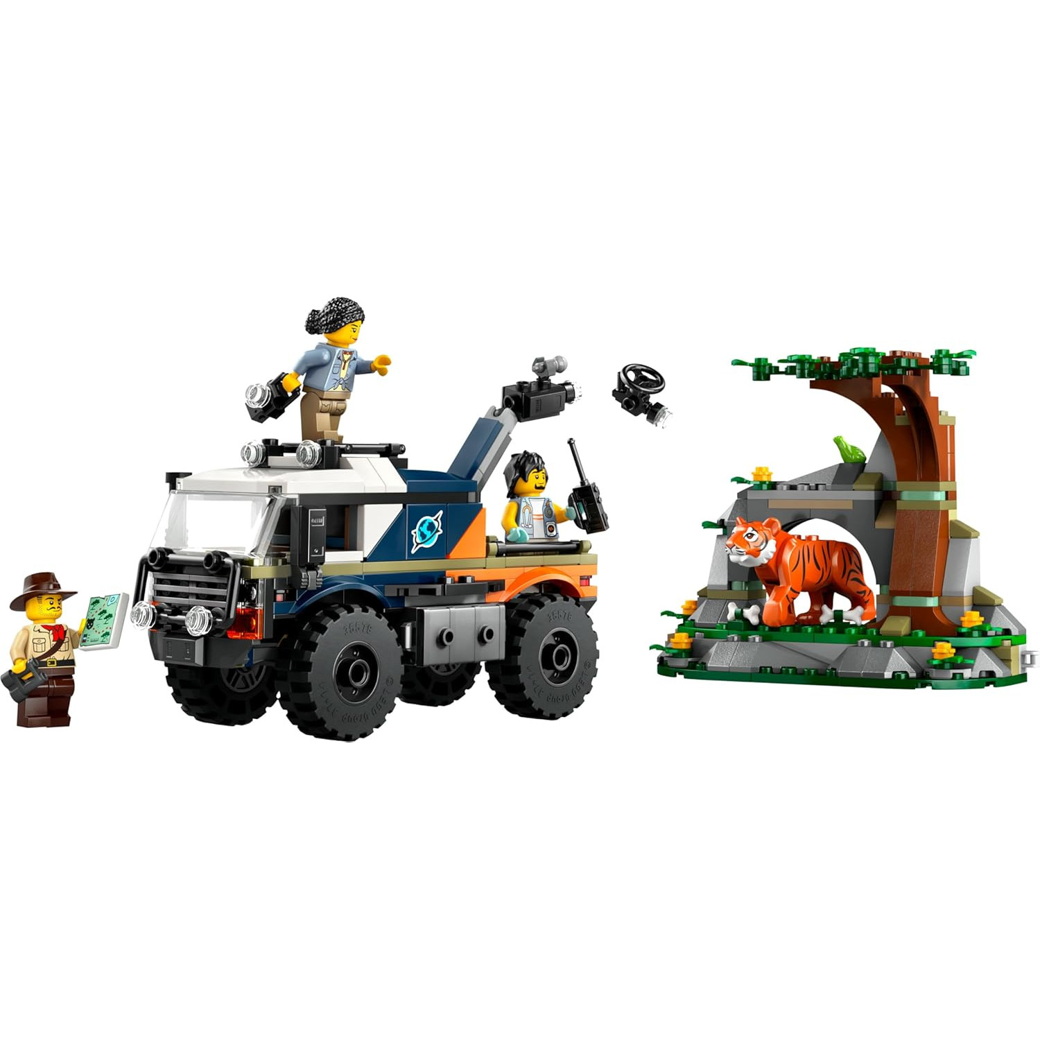 Конструктор LEGO City Jungle Explorer Off-Road Truck 314 дет. - фото 2