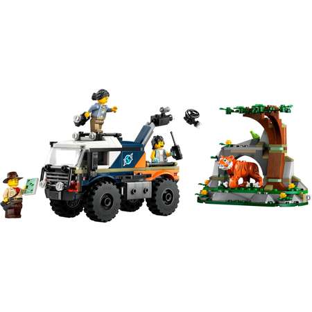 Конструктор LEGO City Jungle Explorer Off-Road Truck блочный