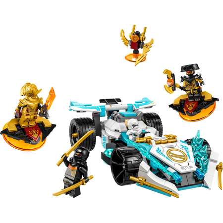 Конструктор LEGO NINJAGO Zanes Dragon Spinjitzu Car блочный