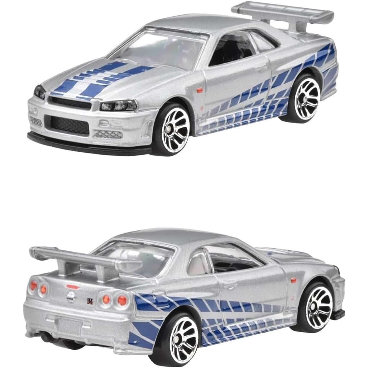 Автомобиль Hot Wheels Nissan Fast and Furious 1:64 HNR88/JBY31 - фото 1