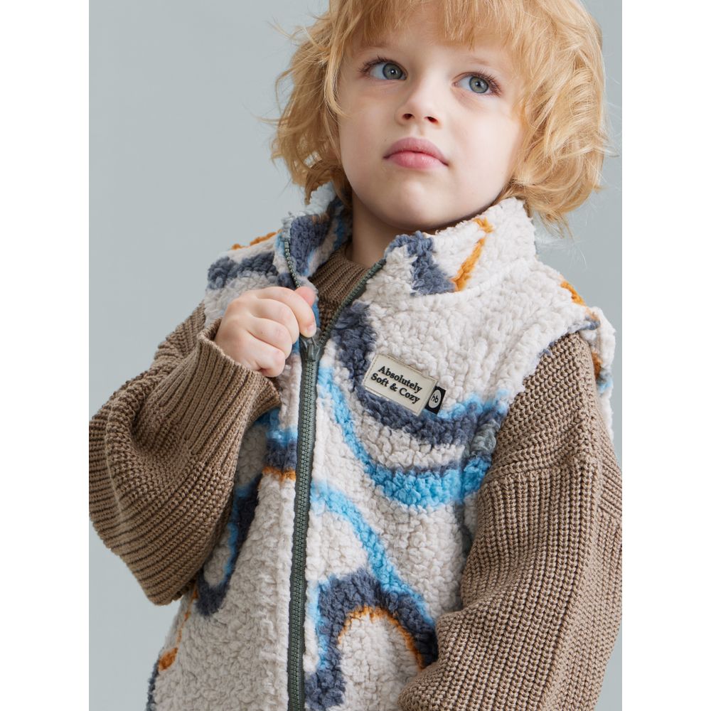 Жилет Happy Baby 89059_grey(wave) - фото 4