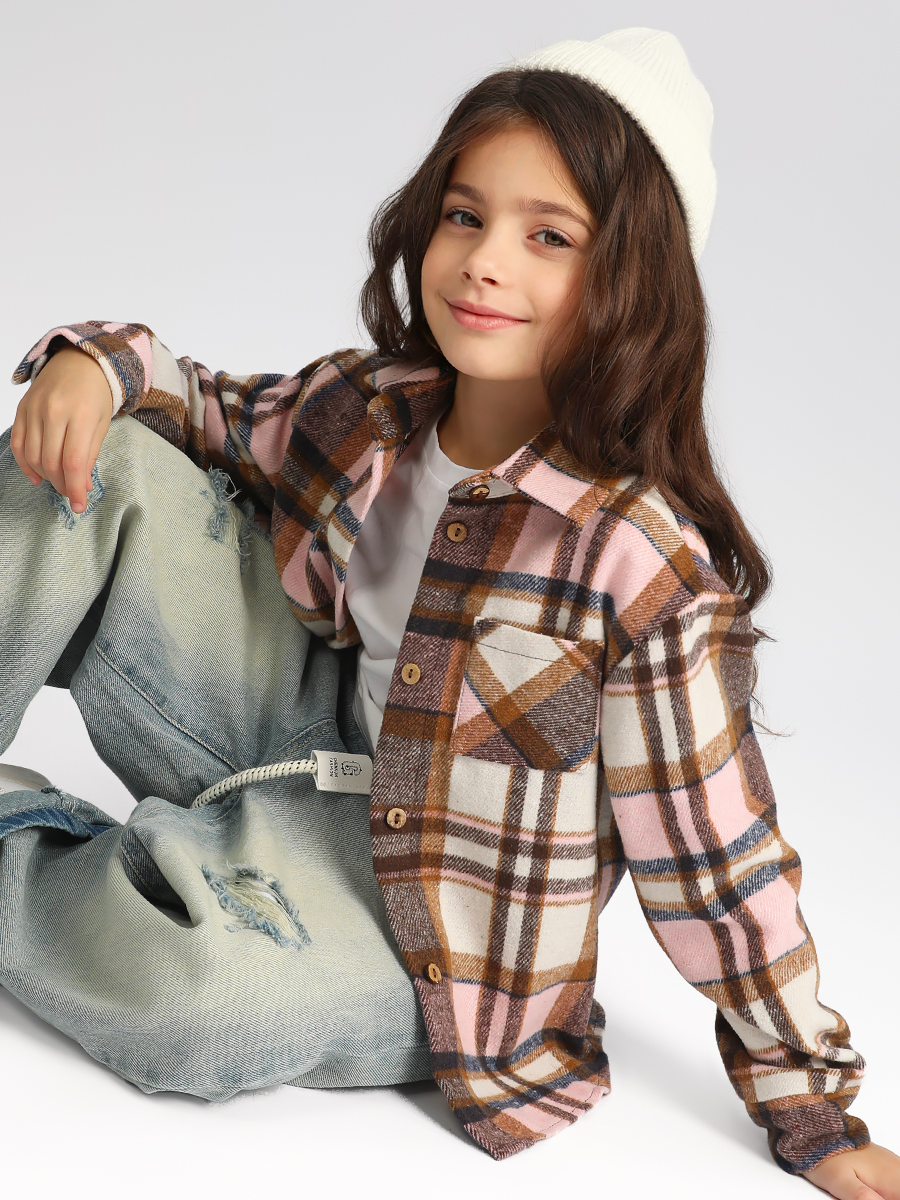 Рубашка Соль и Перец SP1510светло/коричневый - фото 2