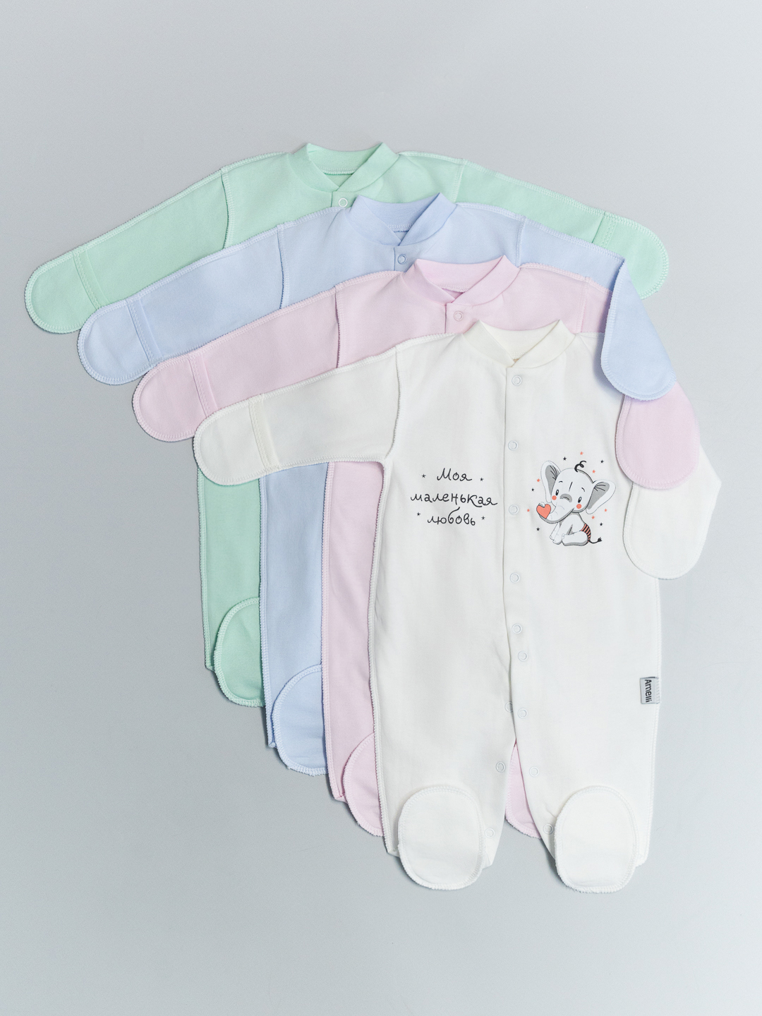 Комбинезон Amelli КЛ.310.033.0.308.005роз - фото 3