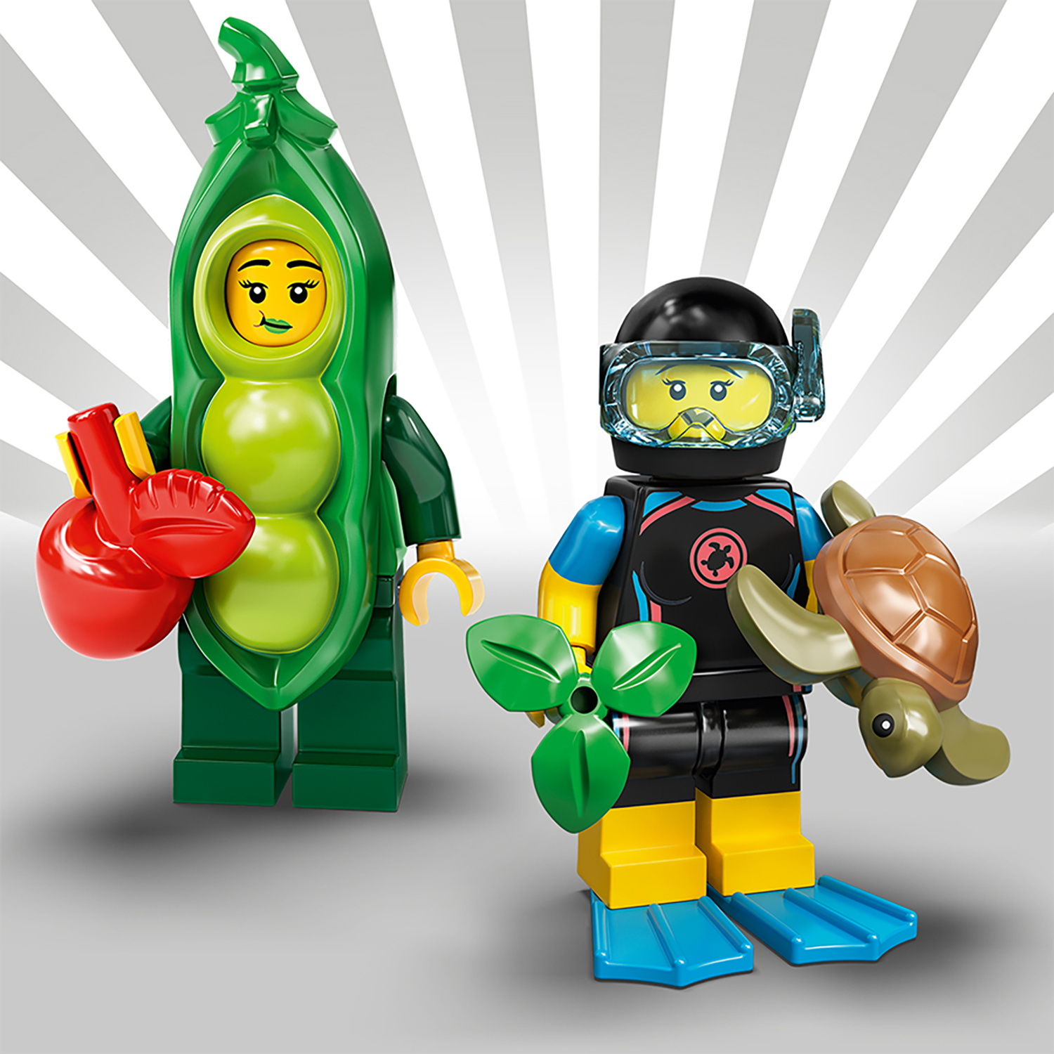 Конструктор LEGO Minifigures Series 20 блочный - фото 7