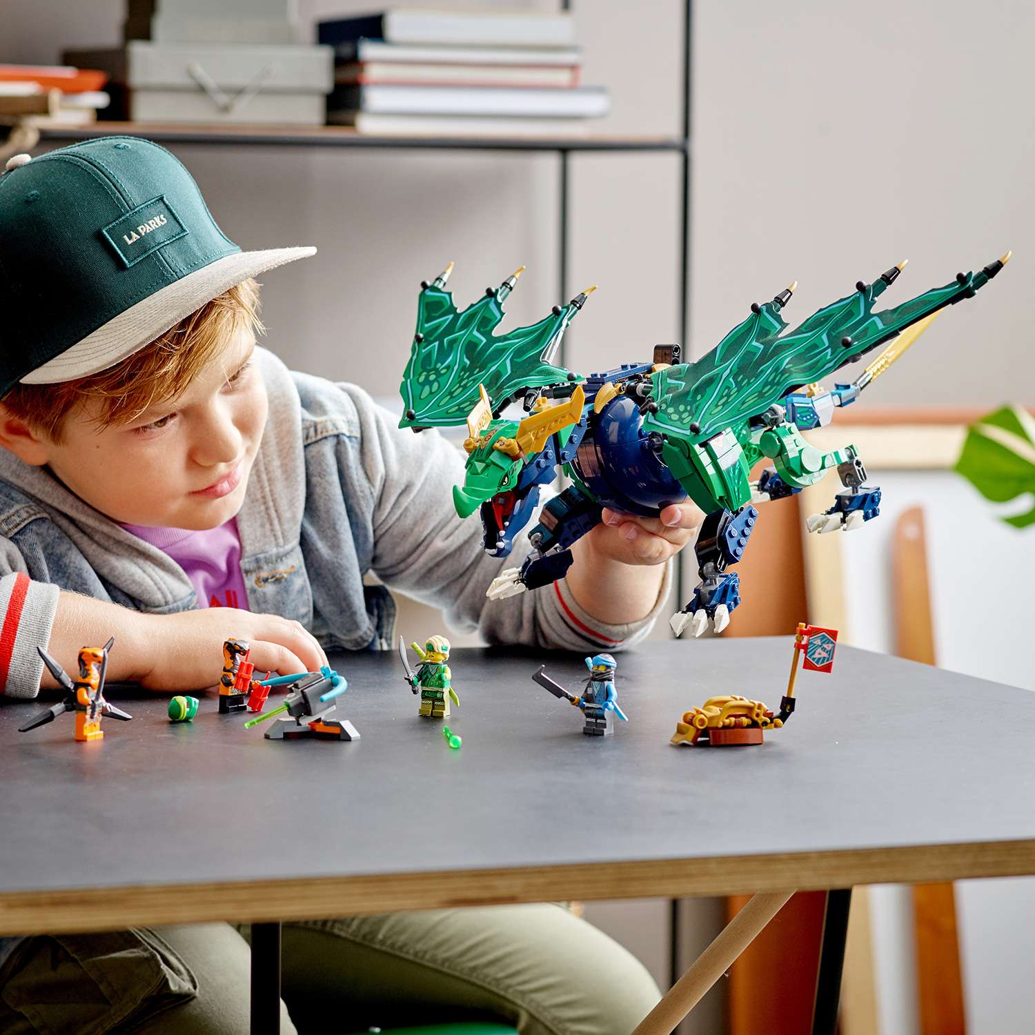 Конструктор LEGO NINJAGO Легендарный дракон Ллойда блочный - фото 10
