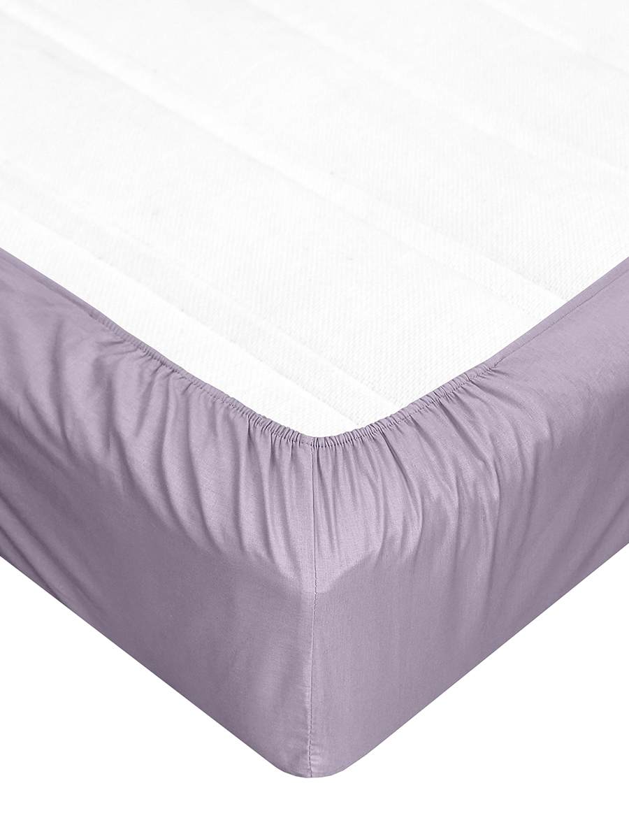 Простыня BRAVO поплин лилия 180 x 200 см на резинке 1 шт. - фото 5