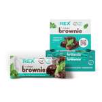 Протеиновые пирожные ProteinRex Brownie мятный с коллагеном 12шт