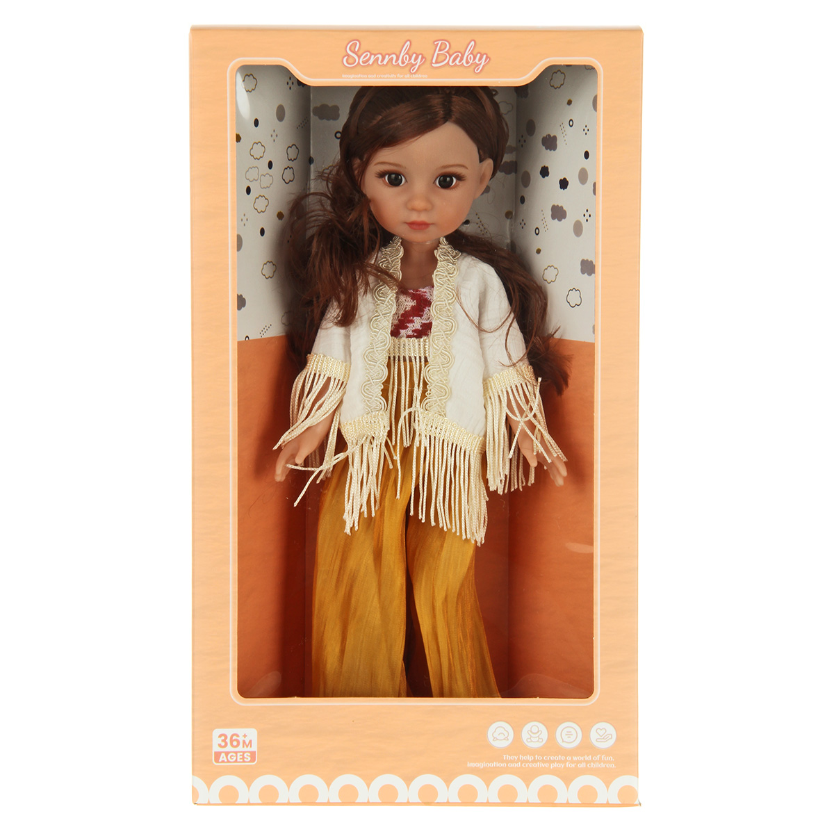 Кукла классическая Veld Co высота 36 см 136524 - фото 10