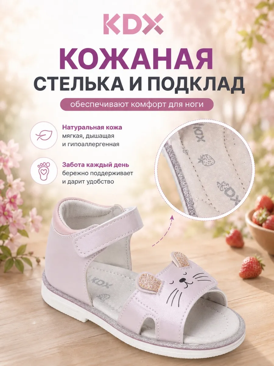 Сандалии KDX SZSS-27 lilac - фото 10