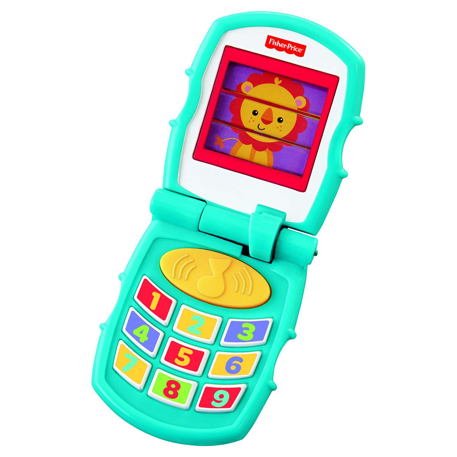 Дружелюбный телефон Fisher Price раскладной - фото 1