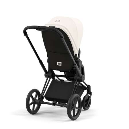 Коляска 2в1 Cybex Priam IV Matt Black белый