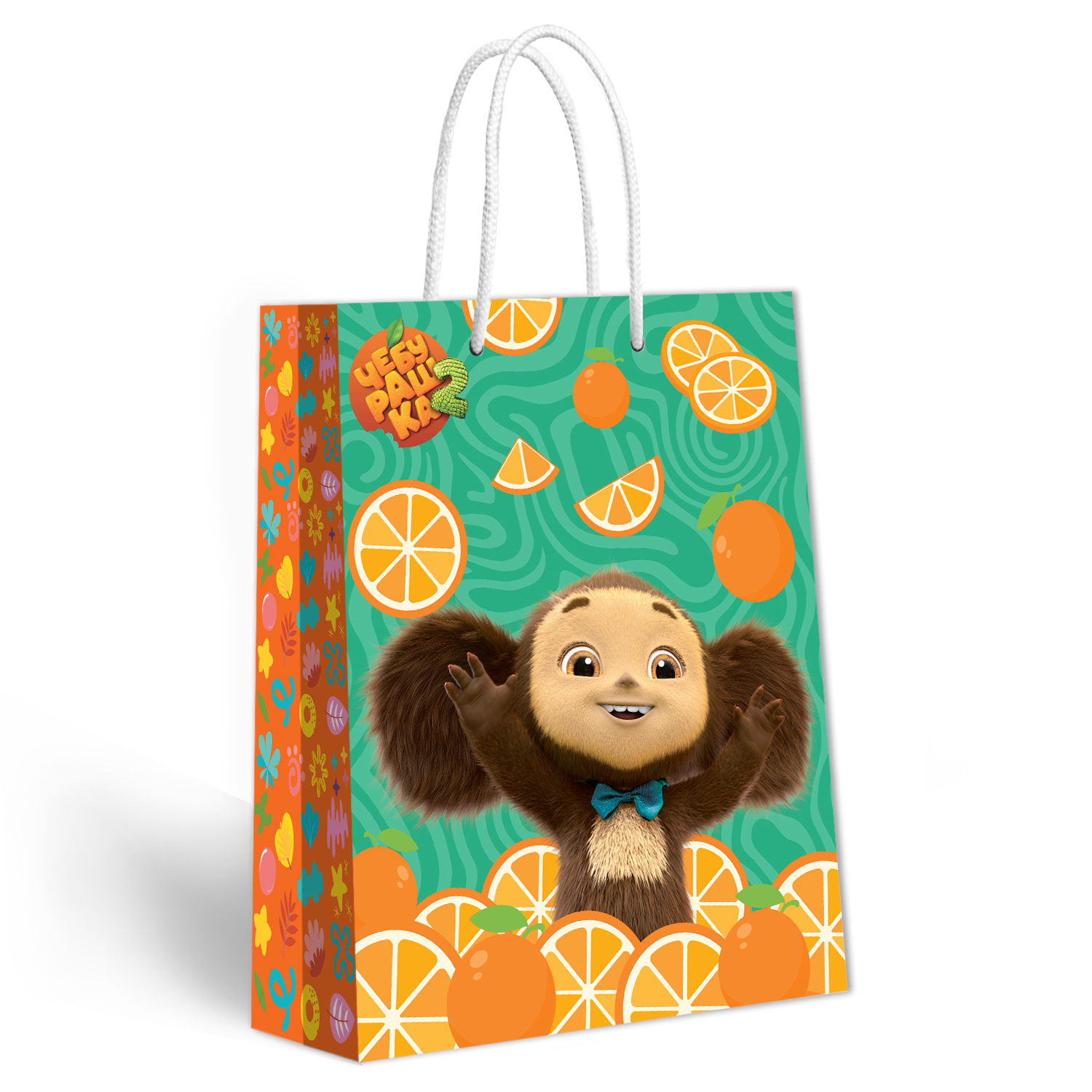 Пакет подарочный ND PLAY Чебурашка 35*45см - фото 1