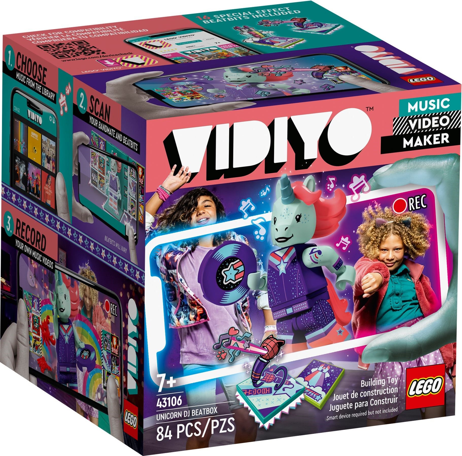 Конструктор LEGO VIDIYO 43106 84 дет. - фото 1