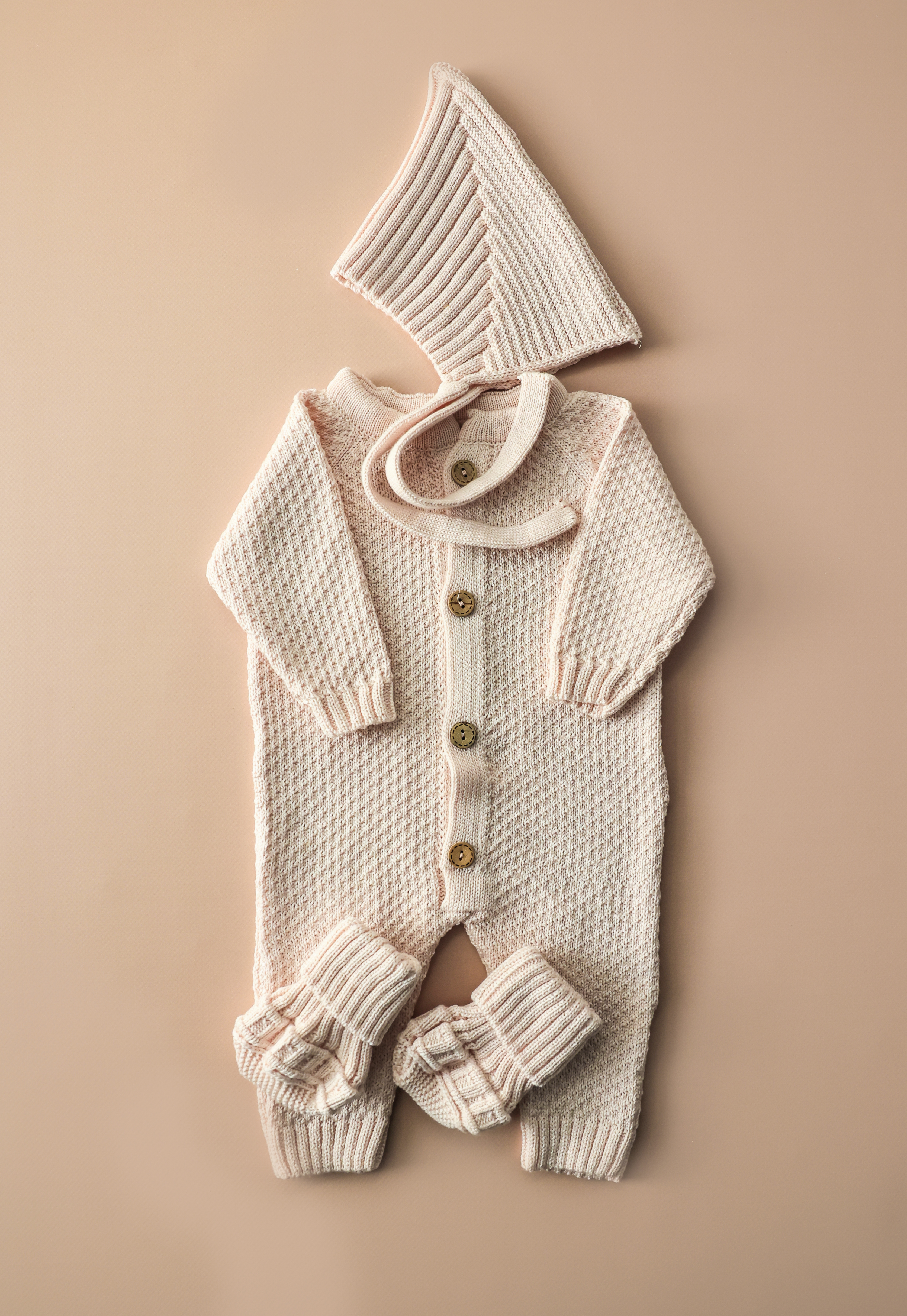 Комплект на выписку Bunnyphant 0369/светло-пудровый - фото 2