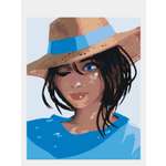 Картина по номерам Selfica Летняя шляпка