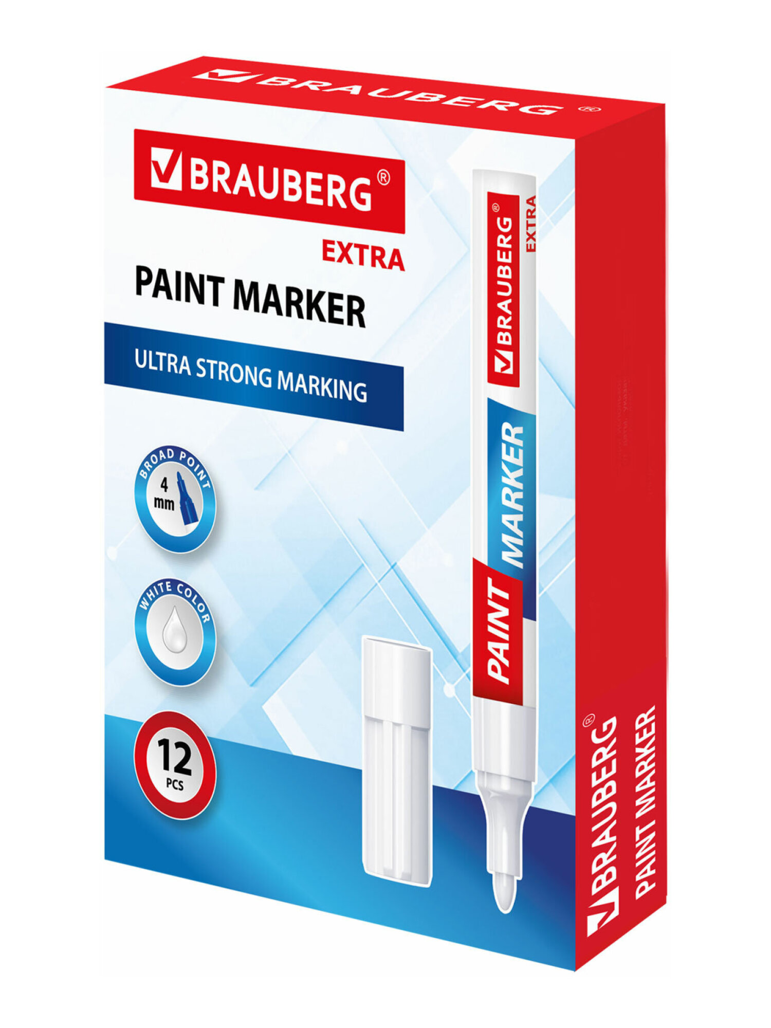 Маркеры Brauberg 1 шт. - фото 22