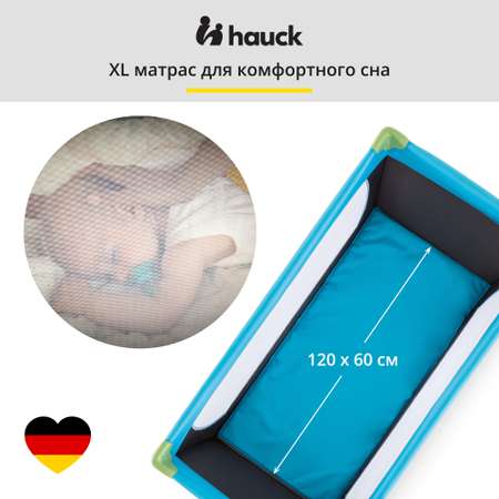 Манеж Hauck Dreamn Play water blue