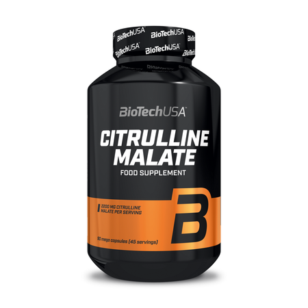 L-цитруллин малат BiotechUSA Citrulline Malate 90 капсул
