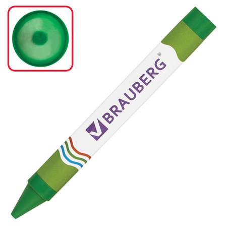 Восковые мелки Brauberg 12 шт.